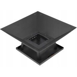 Steel garden fire pit with cover 45 x 45cm