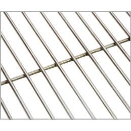 Aukščiausios kokybės plieninės grotelės laužo griliui, skersmuo 47 cm