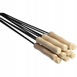 Campfire fork 130 cm forks sausage stick for campfire grill 10 pcs