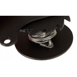 Grill reel with snap hook