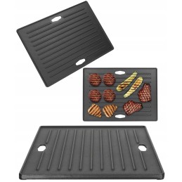 Cast iron grate for silver gas grill