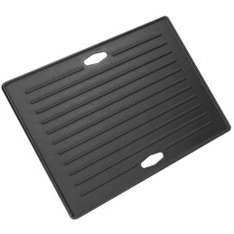 Cast iron grate for silver gas grill