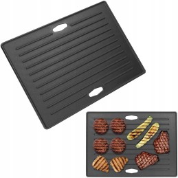 Cast iron grate for silver gas grill