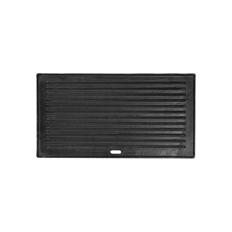 Cast iron plate for gas grill