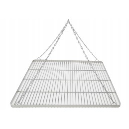 Nerūdijančio plieno grandinės rinkinys kvadratinėms grilio grotelėms