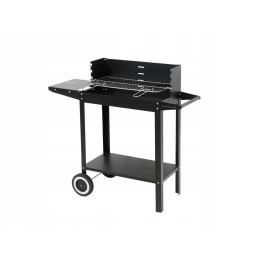 Anglies sodo grilio grotelės 48x26,5 cm apatinė lentyna + šoniniai ratai lund