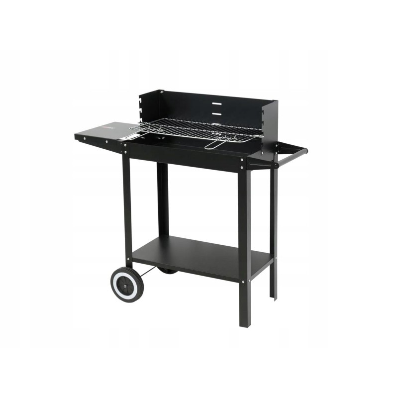 Anglies sodo grilio grotelės 48x26,5 cm apatinė lentyna + šoniniai ratai lund