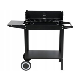 Anglies sodo grilio grotelės 48x26,5 cm apatinė lentyna + šoniniai ratai lund