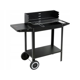 Anglies sodo grilio grotelės 48x26,5 cm apatinė lentyna + šoniniai ratai lund