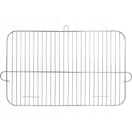 Anglies sodo grilio grotelės 48x26,5 cm apatinė lentyna + šoniniai ratai lund