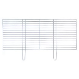 Grilio grotelės 100x40, chromuotos