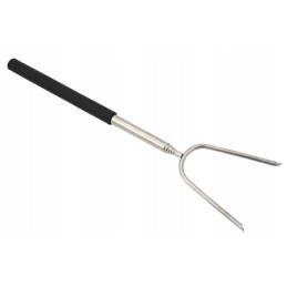 Forks stick stick telescopic fork for campfire grill stainless steel pins