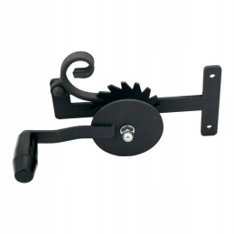 Forged grill reel for rope or chain
