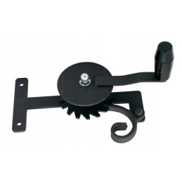 Forged grill reel for rope or chain