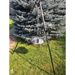 Sieninis inox katilas, 14 litrų, nerūdijantis plienas