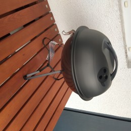 Nešiojamos anglies kepsninės 27 cm