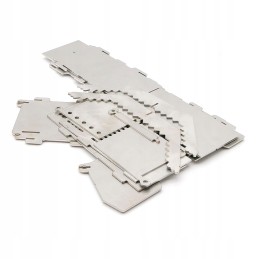 Mini krosnelė survival raketinis židinys sulankstoma lauko krosnelė - darmet