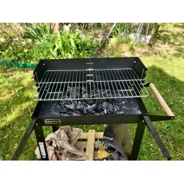 Grillmeister grotelės ant ratų ggw 84 b1