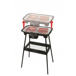 2in1 elektrinė sodo kepsninė – ant stalviršio arba dedama ant kojų