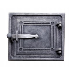 1. cast iron door