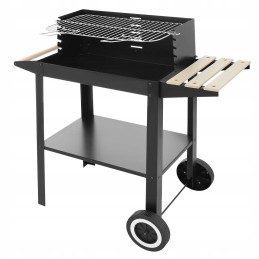 Sodo anglies grotelės ant ratų priedai