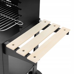 Sodo anglies grotelės ant ratų priedai