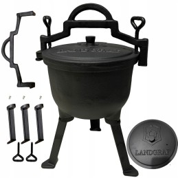 Ketaus medžioklinis katilas Landgraf 5 l