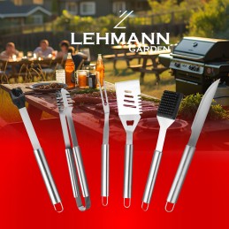 Grilio stalo įrankiai lagamine – praktiškas ir elegantiškas rinkinys, turintis daug privalumų, ypač skirtas kepsnių mėgėjams.