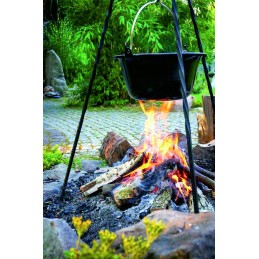 Emaliuotas katilas 10 l, pagamintas iš storos aukščiausios kokybės skardos su dangteliu!