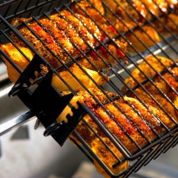 Terasest grillkorv, grillkorv kalale, juurviljadele, kanale, grillpro