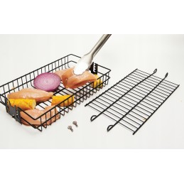 Terasest grillkorv, grillkorv kalale, juurviljadele, kanale, grillpro