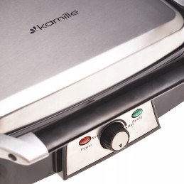 Elektrinis grilis 1500 W sulankstomas sumuštinių keptuvė Kamille KM-6707