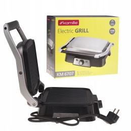 Elektrinis grilis 1500 W sulankstomas sumuštinių keptuvė Kamille KM-6707