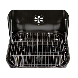 Sodo kepsninė su kvadratiniu atlenkiamu dangčiu