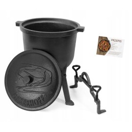 Meyerhoff statomas ketaus puodas, 4l, skrudinti kepsniai, troškiniai, prazuchy