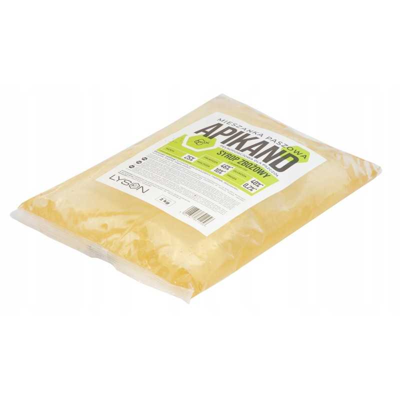 Apikand grūdų sirupas su žolelėmis bitėms 12 kg