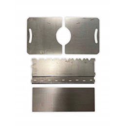 Mangal 8 dalių sulankstomas anglies grilis