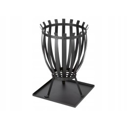 Landmann plieninis ugnies krepšys stabiliam kurui