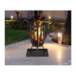 Landmann plieninis ugnies krepšys stabiliam kurui