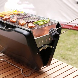 ✅ Turistinis grilis lagamino formos