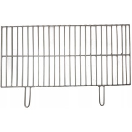 Nerūdijančio plieno grotelės inox griliui g2102 70x33 cm