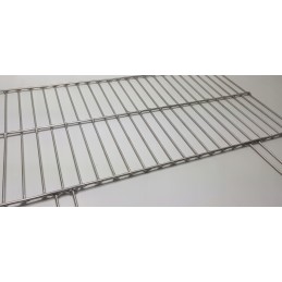 Nerūdijančio plieno grotelės inox griliui g2102 70x33 cm