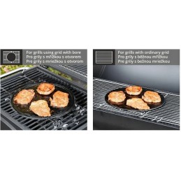 Cattara grill plate round cast iron (for grills 13040,13043)