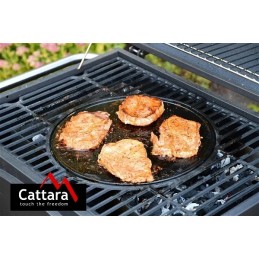 Cattara grill plate round cast iron (for grills 13040,13043)