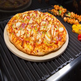 Grillpro kahepoolne pitsakivi, restikivi, 35 cm, grillpitsa