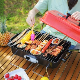 Sulankstomos kepsninės sodui stovyklavimui