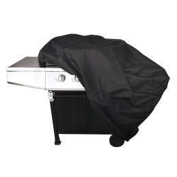 Neperšlampamas juodas grilio dangtelis