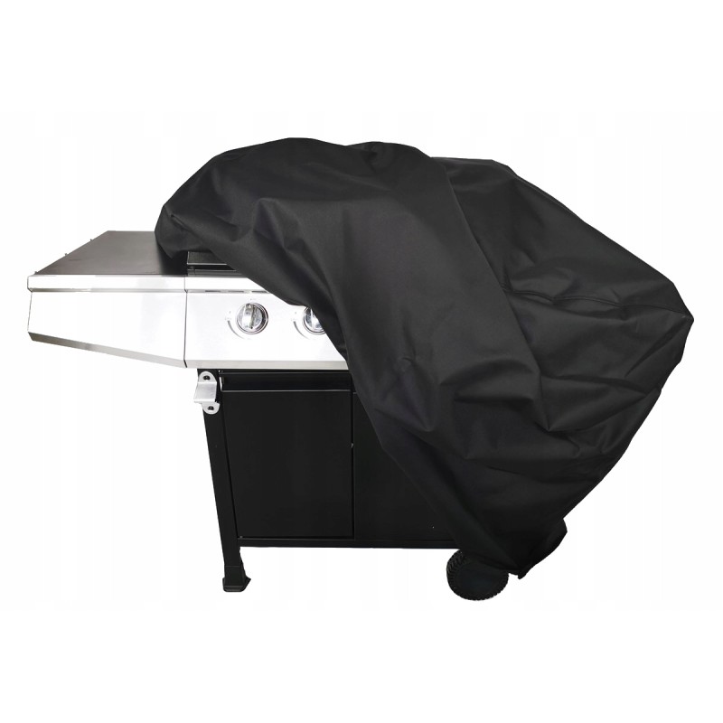 Neperšlampamas juodas grilio dangtelis