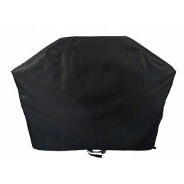 Neperšlampamas juodas grilio dangtelis