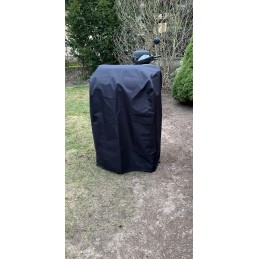 Neperšlampamas juodas grilio dangtelis